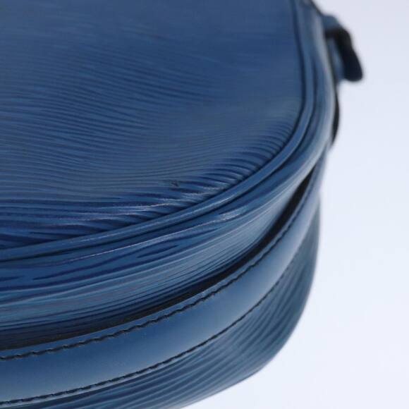 LOUIS VUITTON Epi June Feuille Shoulder Bag Blue M52155 - Picture 13 of 16
